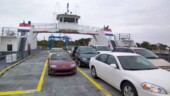 <b>A1A Ferry - </b>Tuesday morning as soon as we got into Florida, we got off the Interstate and started driving on A1A south. This ferry crosses the St. Johns River east of Jacksonville and is the last remaining ferry in the state of Florida. (11/21/06) A1A Ferry