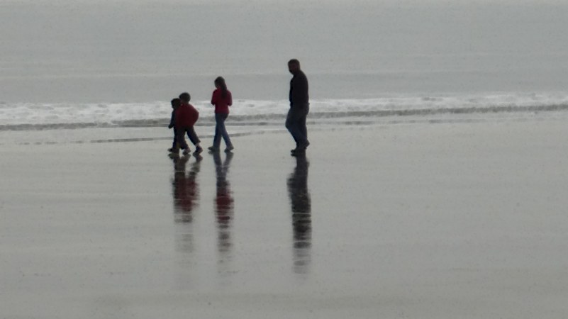 Gray Day At The Beach