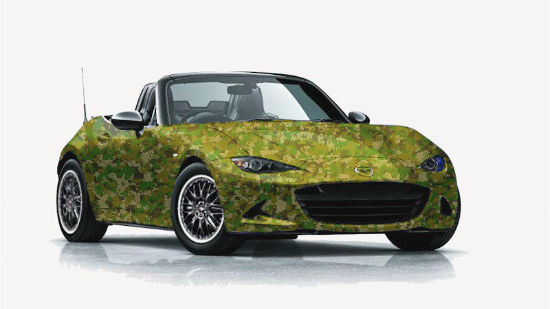 Camo Miata