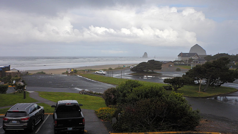 The View From Our Second Floor Balcony