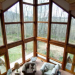 <b>Nice View - </b>First up was a visit to Donna's friend's sister's house for Easter dinner. This is their country home near Harper's Ferry in Maryland. Because the leaves are off the trees, and you squint a little, you can see the Potomac River. (04/08/2007) Nice View