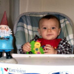 <b>Gnorm and Baby James - </b> Gnorm and Baby James sort of hit it off, what with both of them being little people and all. (05/26/07) Gnorm-and-Baby-James