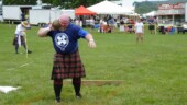 <b>Big Guys Throwing Big Rocks</b> - At every Scottish Games I've ever been to there is always an athletic competition. This is the first one I've been to where they had a Professional Division. (09/01/12) Big Guys Throwing Big Rocks