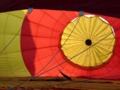 <b>Launch 5 - </b>The electric fan has it ready for the real hot air. (09/09/07) Launch 5