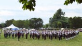 <b>A Hundred Pipers Piping</b> - At most all of these festivals they gather all the pipe bands together after they have competed separately and they play a few songs. Pretty cool stuff. (09/01/12) A Hundred Pipers Piping