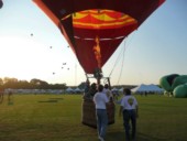 <b>Launch 9 - </b>Just lifting off. (09/09/07) Launch-9