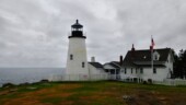<b>Pemaquid Lighthouse</b> - This lighthouse is practically on the way to Port Clyde from my cousin's house in Waldoboro, so made a stop after dinner to take a couple photos. (09/04/12) Pemaquid Lighthouse