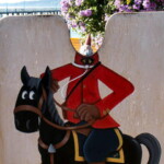 <b>Gnorm the Mountie - </b> Sargent Gnorm of the Royal Canadian Mounted Police at your service - We always get our gnome. (05/30/07) Gnorm-the-Mountie