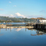<b>Seabeck Morning 2 - </b>When I say small I mean small. There was one general store with a small cafe out back and this abandoned pier. The breakfast at the cafe was great. (10/01/06) Seabeck Morning 2