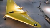 <b>Steven F. Udvar-Hazy Center 2 - </b>I'm thinking when this Northrop N-1M was going through its test flights back in the early 40s, it was what folks out in the dessert thought were flying saucers. (03/04/05) Steven F. Udvar-Hazy Center 2