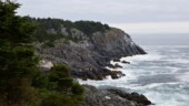 <b>Little White Head</b> - The back side of the Island is lined with high ocean cliffs which are actually some of the highest on the entire Maine coast. (09/06/12) Little White Head