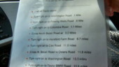 <b>Loop Instructions - </b>See the one that says *Turn right on to Cox Road? My navigator didn't. When a silver BMW a couple hundred yards ahead of us did that, I asked her should I turn, she replied, "Nope, he must be lost." We knew where we were and ended up at the dealer no problem, just a mile quicker. (03/15/07 - Augusta, GA) Loop Instructions