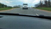 <b>YIKES! - </b>There's a truck in your lane and it's coming right at you, will the adaptive cruise control stop you on time. Nope. The truck is going away from you because it is being towed. (04/09/07 - Sterling, VA) YIKES!
