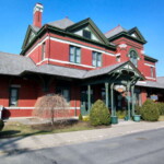 <b>Port Jervis RR Station - </b>The old Victorian Port Jervis Railroad Station has found new life after a restoration as a Medical Center. (04/11/2007) Port Jervis RR Station