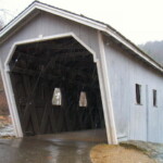 <b>Kent Falls State Park - </b>This bridge was built only in 1974 as an added attraction for the Kent Falls State Park. The falls looked pretty interesting, but again the cold and the rain meant a return trip in the summer was necessary to enjoy them.(04/12/2007) Kent Falls State Park
