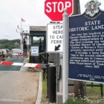 <b>Chester-Hadlyme Ferry - </b>This is a small ferry, holding maybe 10 cars, and costs a whopping $3. As we approached the other side of the river Donna and I got back in the car and opened the CT map to decide how to get back to Farmington on the best 2 lane roads available. We both had our heads buried in the map when all of a sudden we heard, ''All ashore that Is going ashore!'' from the ship's bridge. We had docked and the other three cars had long since departed. With a sheepish smile and a wave I started the car and drove off. (07/04/07) Chester-Hadlyme Ferry