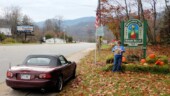 <b>City - Maggie Valley, NC:</b> Right across the street from Ghost Town was the town of Maggie Valley’s sign, so we got all three of our points for today within 100 yards. Try not to hold the rotting pumpkins against us. (11/8/15) City - Maggie Valley, NC