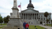 <b>South Carolina State Capitol - </b>We started our vacation in the state capital, where with Donna's sister from Florida, we met a cousin of theirs from Canada who was vacationing in the states. (04/10/09) South Carolina State Capitol