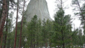 <b>Devils Tower - </b>Many of the 20 tribes have stories about how the Tower was created. Most of the stories talk about a bear using its claws to score the Tower's sides. (04/12/09) Devils Tower