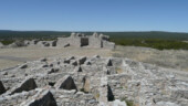 <b>Gran Quivira - </b>On our trip south from Placitas to Alamogordo, NM these ruins of an Indian Pueblo came at the right time for a leg stretch. (04/19/09) Gran Quivira