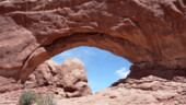 <b>North Arch - </b>One of the first arches you come to after leaving the visitor's center. (04/23/09) North Arch