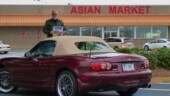 <b>Destination - Asian Market:</b>
We should have come here earlier if we wanted to got a spot right in front of the store with just our Miata in the lot. (1/11/15) Destination - Asian Market