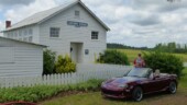<b>Destination - One-Room Schoolhouse: </b> Not ten minutes earlier we were discussing which one-room schoolhouse, of those we had researched, we might want to get when we drove right by this one. (6/6/15) Destination - One-Room Schoolhouse