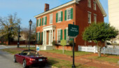 <b>Destination - Presidential Landmark: </b>The house in which Thomas Woodrow Wilson, the 28th President of the U.S, lived from ages 4 until 16 while his father was the minister at the First Presbyterian Church of Augusta, GA. (3/12/16) Destination - Presidential Landmark