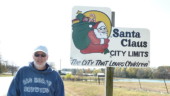 <b>Santa Claus - </b>A small bump in the road in Rural Georgia. They used to accept Christmas cards and the mayor, his staff and volunteers would hand postmark the cards, but I don't think they do it anymore. (11/19/11) Santa Claus