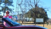 <b>State - South Carolina: </b>We actually were looking for just this thing for the state of Georgia last year and of the three we found none were situated in a way to capture the sign and the tower in one picture. This year South Carolina cooperated. (1/30/16) State - South Carolina
