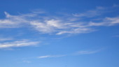 <b>Wispy - </b>Very delicate clouds in a bright blue sky. (11/17/05) Wispy