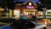<b>Giant Human Creations 04 - Giant Supermarket: </b>After striking out in Wilmington, NC with the battleship USS North Carolina and again in Newport News, VA with the unnamed aircraft carrier, we decided we deserved this easy one in Lexington Park, MD. (9/27/17)