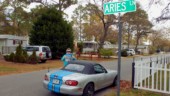 <b>Astrological Signs 01: </b>Aries Lane in Crystal Lake Mobile Home Park in Myrtle Beach, SC. (3/31/2018)