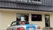 <b>Sewing Store: </b>This place is right around the corner from home and an easy point as we finished today's drive. (1/27/18)