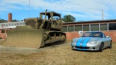 <b>Bulldozer: </b>Static display outside the South Carolina National Guard building in Edgefield, SC. (2/2/19)