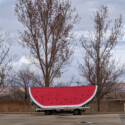 <b>Watermelon Festival Float</b> - A float for the Watermelon Festival in Green River, Utah. I took a picture of this back in 2018 when we stayed here in, but I'll be damned if I can find it. It looks like they spruced it up since though. (03/29/22)