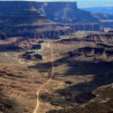 <b>White Rim Road</b> - If you are the adventurous sort and have a 4-wheel drive vehicle you can drive the 100-mile White Rim Road. Seeing as we meet neither of these requirements we'll just enjoy the view from above. (03/30/22)