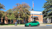 <em>Enterprise</em> - My first attempt at this post office there was zero parking anywhere out front. But it was much quieter when I got back after my 80-mile round trip to Imnaha. (9/16/26)